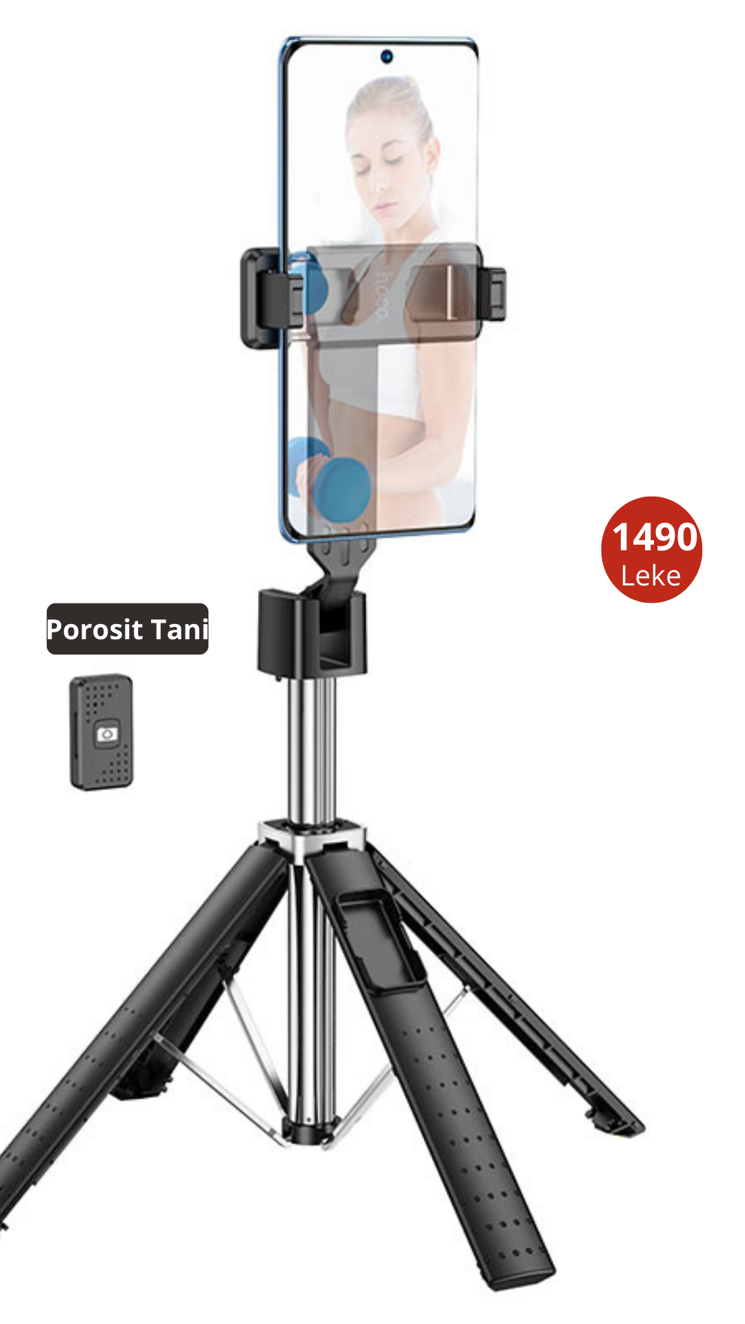 Selfie stick 4 pod